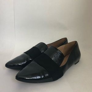 Madewell patent leather loafers